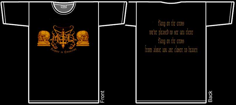 MORD - Rejoice In Extinction. XL Size. - T-shirt