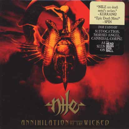 NILE - Annihilation Of The Wicked - CD