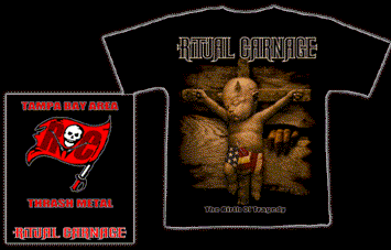 RITUAL CARNAGE - The Birth Of Tragedy. XL Size - T-shirt