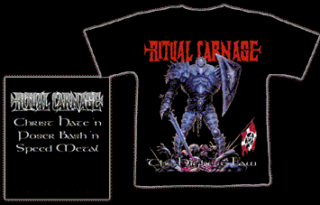 RITUAL CARNAGE - The Highest Law. XL Size - T-shirt