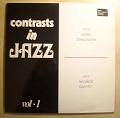 PETE DENNIS DIXIELANDERS / RAY NEWBECK QUARTET - Contrasts in Jazz Vol. 1 - LP
