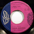CHUCK EDWARDS - Downtown Soulville - 7inch (SP)