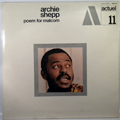 ARCHIE SHEPP - Poem For Malcolm - LP