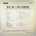 ALAN PARKER / ALAN HAWKSHAW - Music for a young generation - LP