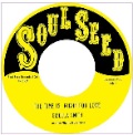 GIZELLE SMITH & THE MIGHTY MOCAMBOS - The Time Is Right For Love - 7inch x 1