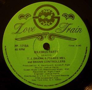 T.J. SWANN - Maximus party - 12 inch 45 rpm