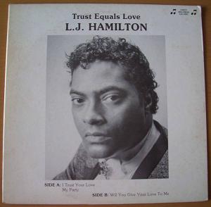 L.J. HAMILTON - Trust equals love - LP