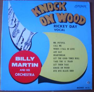 RICKY DAY WITH BILLY MARTIN AND HIS ORCHESTRA - Knock on wood - LP