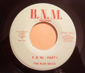 THE BLUE GRASS - P.O.W. - 7inch (SP)