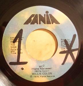 WILLIE COLON - MC2 / Toma - 7inch (SP)