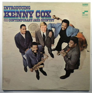 KENNY COX AND THE CONTEMPORARY JAZZ QUINTET - Introducing - 33T
