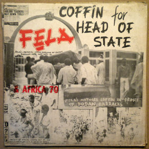 FELA KUTI - Coffin for head of state - LP
