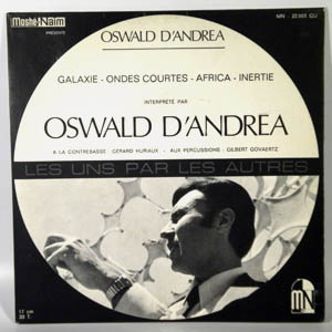 OSWALD D'ANDREA - Galaxie EP - 45T (SP 2 titres)