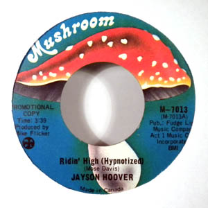 JAYSON HOOVER - Ridin' high (hypnotized) - 7inch (SP)