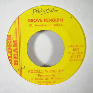 EXCELL WONSLEY - Groove penguin - 7inch (SP)