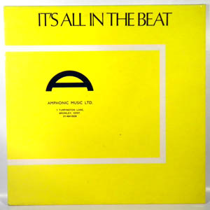 GERRY BUTLER - It's All In The Beat - 33T