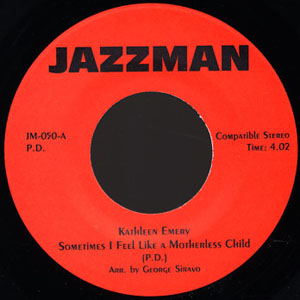 KATHLEEN EMERY - Motherless child / Quantic remix - 7inch (SP)