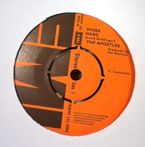 THE APOSTLES - Work hard / Acts of the Apostles - 7inch (SP)