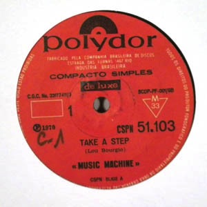 MUSIC MACHINE - Take a step / Black power - 7inch (SP)