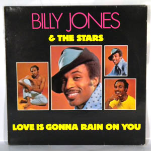 BILLY JONES & THE STARS - Love Is Gonna Rain On You - LP