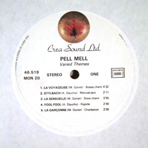 MICHEL GONET - Pell Mell - LP