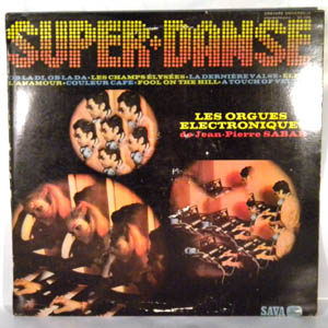 JEAN-PIERRE SABAR - Les Orgues Electroniques - LP