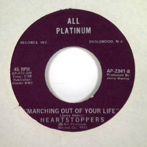 HEARTSTOPPERS - Marching out of your life - 7inch (SP)