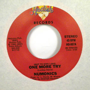 NUMONICS - One more try - 7inch (SP)