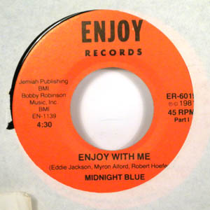 MIDNIGHT BLUE - Enjoy with me - 7inch (SP)
