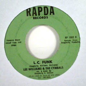 LEE WILLIAMS & THE CYMBALS - L.C. Funk / What am I guilty of - 7inch (SP)