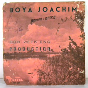 BOYA JOACHIM - Bon Week-end/Production - 45T (SP 2 titres)
