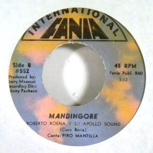 ROBERTO ROENA Y SU APOLLO SOUND - Mandingore - 7inch (SP)