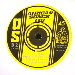 EL REGO ET SES COMMANDOS - Cholera / Ya maria - 7inch (SP)
