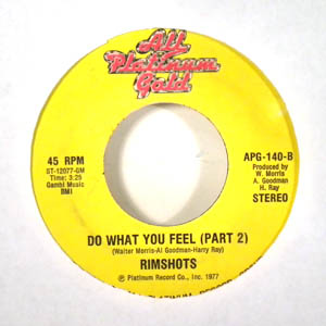 RIMSHOTS - Do what you feel - 7inch (SP)