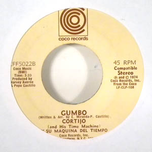 CORTIJO - Gumbo / Baila y goza - 7inch (SP)