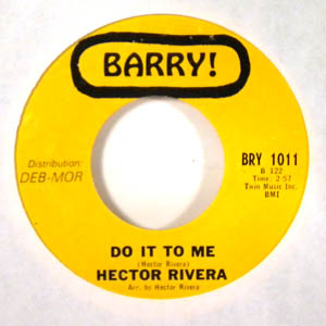 HECTOR RIVERA - At The Party / Do It To Me - 45T (SP 2 titres)