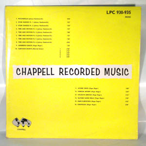 JOHNNY HAWKSWORTH / ROGER ROGER - Chappell LPC930-935 - LP