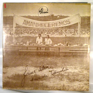 JAIME ALEM E NAIR DE CANDIA - Amanhaceremos - LP