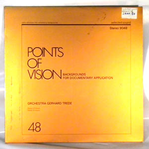ORCHESTRA GERHARD TREDE - Points Of Vision - LP