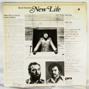 BERNIE SENENSKY - New Life - LP