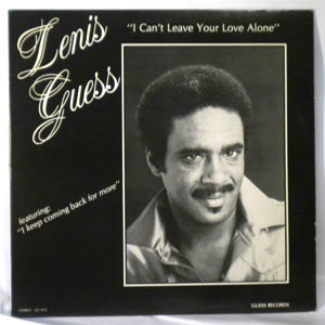 LENIS GUESS - I can't leave your love alone - LP