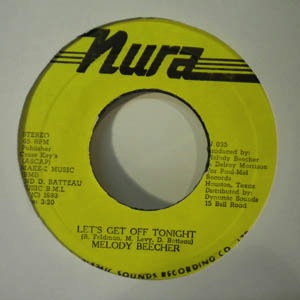 MELODY BEECHER - Let's get off tonight - 7inch (SP)