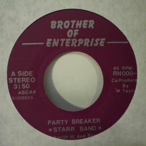 STARR BAND - Party breaker / Together my love - 7inch (SP)