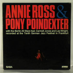 ANNIE ROSS & PONY POINDEXTER - Same - LP