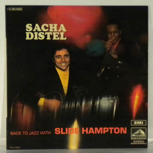 SACHA DISTEL - Back To Jazz With Slide Hampton - LP