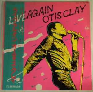 OTIS CLAY - Live again - LP x 2