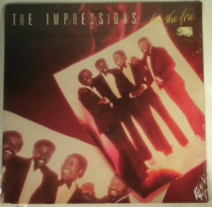 THE IMPRESSIONS - Fan the fire - LP