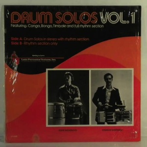 EDDIE MONTALVO CHARLIE SANTIAGO - Drum Solos Vol. 1 - LP