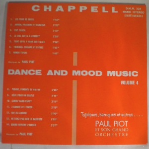 PAUL PIOT - Dance and mood music Vol. 4 - LP