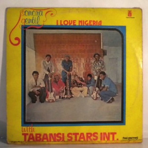 SONORA GENTIL - I love Nigeria - 33T